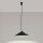 LED Pendelleuchte TRIAC dimmbar Schwarz 4000K Ø50 cm