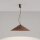 LED Pendelleuchte TRIAC dimmbar Braun 3000K Ø50 cm rund