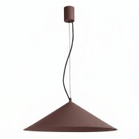 LED Hängelampe TRIAC dimmbar Braun 4000K Ø50...