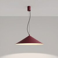 LED Hängelampe TRIAC dimmbar Burgund 3000K...