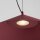 LED Hängelampe TRIAC dimmbar Burgund 3000K Ø50 cm rund