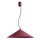 LED Pendelleuchte TRIAC dimmbar Burgund 4000K Ø50 cm