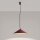 LED Pendelleuchte TRIAC dimmbar Burgund 4000K Ø50 cm