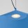 LED Pendelleuchte TRIAC dimmbar Hellblau 3000K Ø50 cm
