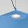 LED Hängelampe TRIAC dimmbar Hellblau 4000K rund Ø50 cm