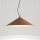 LED Pendelleuchte TRIAC dimmbar Mokka 4000K Ø50 cm rund