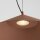 LED Pendelleuchte TRIAC dimmbar Mokka 4000K Ø50 cm rund