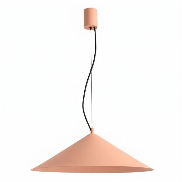 LED Pendelleuchte TRIAC dimmbar Pfirsich 4000K Ø50 cm