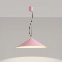 LED Pendelleuchte TRIAC dimmbar Pink Stahl 3000K...