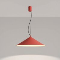 LED Hängelampe TRIAC dimmbar Rot 3000K Ø50 cm...