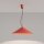 LED Pendelleuchte TRIAC dimmbar Rot 4000K Ø50 cm rund