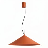 LED Hängelampe TRIAC dimmbar Ockerrot 4000K rund...