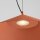 LED Hängelampe TRIAC dimmbar Ockerrot 4000K rund Ø50 cm