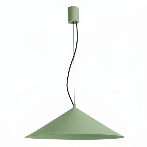LED Hängelampe TRIAC dimmbar Salbei 3000K Ø50 cm Modern