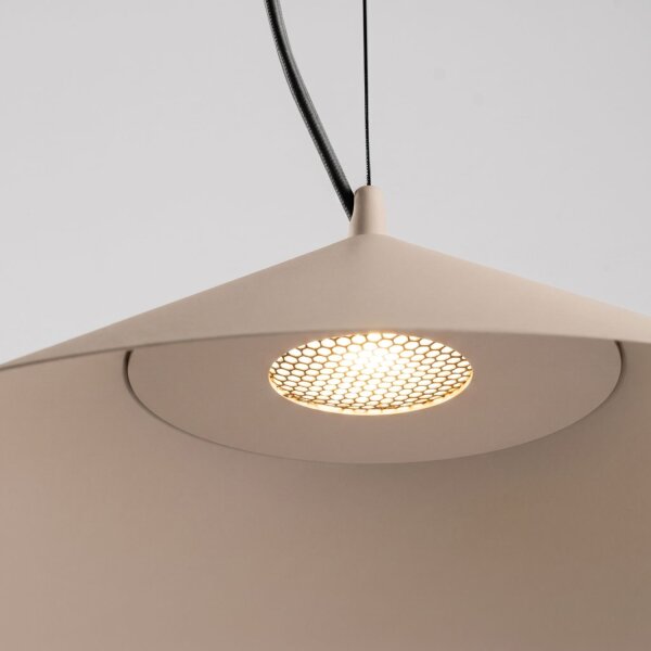 LED Hängelampe TRIAC dimmbar Stahl 4000K Ø50 cm rund