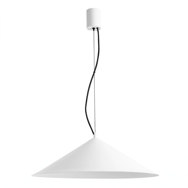 LED Pendelleuchte TRIAC dimmbar Weiß 3000K rund Ø50 cm