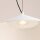 LED Pendelleuchte TRIAC dimmbar Weiß 3000K rund Ø50 cm