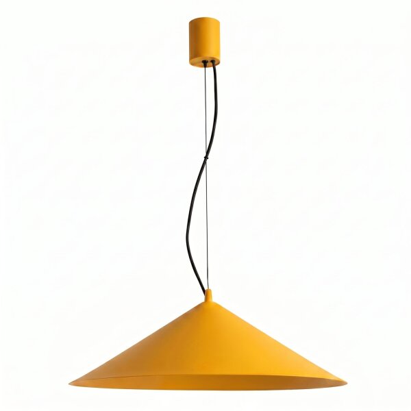 LED Hängelampe TRIAC dimmbar Gelb 3000K Ø50 cm Modern