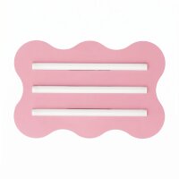 Deckenleuchte Pink S14d 3-flammig L:66 cm dekorativ