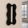 Wandlampe Modern Stahl Schwarz S14d H:66 cm dekorativ