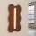 Wandleuchte Stahl Braun Modern S14d H:66 cm dekorativ