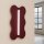 Wandlampe Burgund Stahl S14d H:66 cm Modern dekorativ