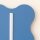 Wandlampe Hellblau Stahl Modern S14d H:66 cm dekorativ