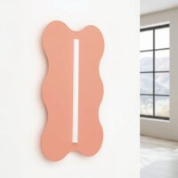 Wandleuchte Pfirsich S14d H:66 cm farbig dekorativ