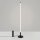LED Stehlampe dimmbar Schwarz 4000K H:150 cm Ø3,5 cm
