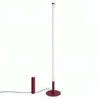 LED Stehlampe dimmbar Burgund 4000K H:150 cm Ø3,5 cm