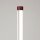 LED Stehlampe dimmbar Burgund 4000K H:150 cm Ø3,5 cm