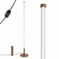 LED Stehlampe dimmbar Mokka 4000K Ø3,5 cm H:150 cm