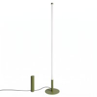 LED Stehlampe dimmbar Olivgr&uuml;n 3000K H:150 cm...
