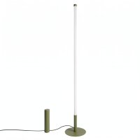 LED Stehleuchte dimmbar Olivgrün 4000K H:150 cm...