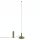LED Stehleuchte dimmbar Olivgrün 4000K H:150 cm Ø3,5 cm