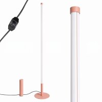LED Stehleuchte dimmbar Pfirsich 3000K H:150 cm...