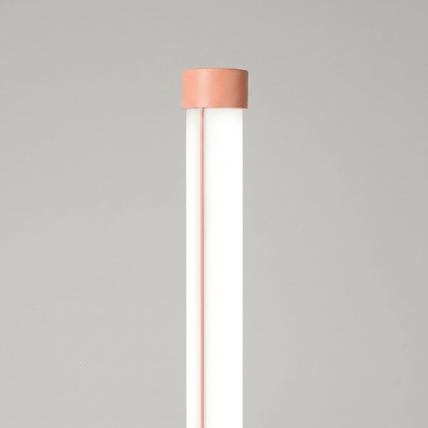 LED Stehlampe dimmbar Pfirsich 4000K H:150 cm Ø3,5 cm
