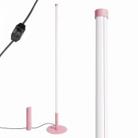 LED Stehleuchte dimmbar Push-DIM Pink 4000K 150 cm