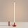 LED Stehleuchte dimmbar Push-DIM Rot 3000K 150 cm