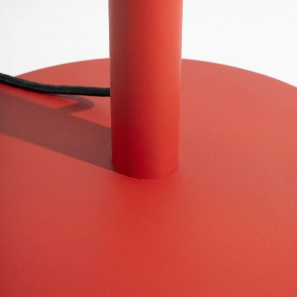LED Stehlampe dimmbar Push-DIM Rot 4000K 150 cm Modern