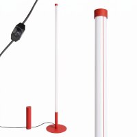 LED Stehlampe dimmbar Push-DIM Rot 4000K 150 cm Modern