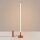 LED Stehlampe dimmbar Ockerrot 3000K H:150 cm Ø3,5 cm