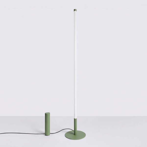 LED Stehleuchte dimmbar Salbei 3000K H:150 cm Ø3,5 cm