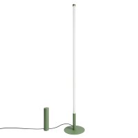 LED Stehleuchte dimmbar Salbei 3000K H:150 cm &Oslash;3,5 cm