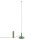 LED Stehlampe dimmbar Salbei 4000K Ø3,5 cm H:150 cm