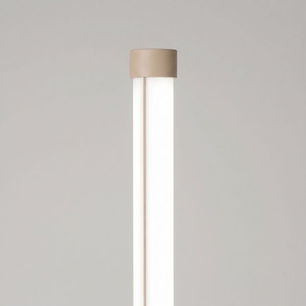 LED Stehleuchte dimmbar Taupe 4000K Ø3,5 cm H:150 cm