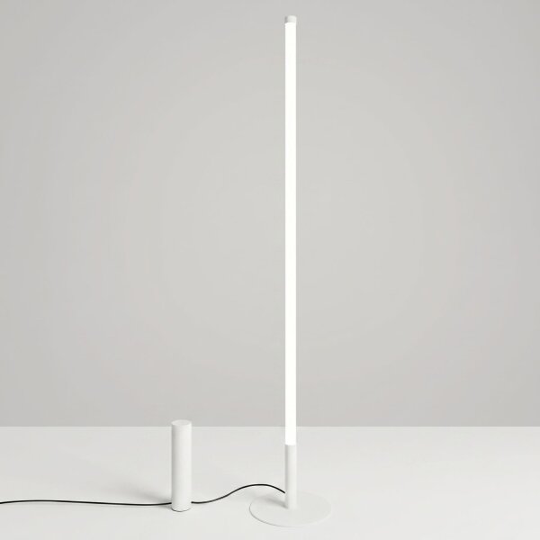 LED Stehleuchte dimmbar Push-DIM Weiß 4000K Ø3,5 cm