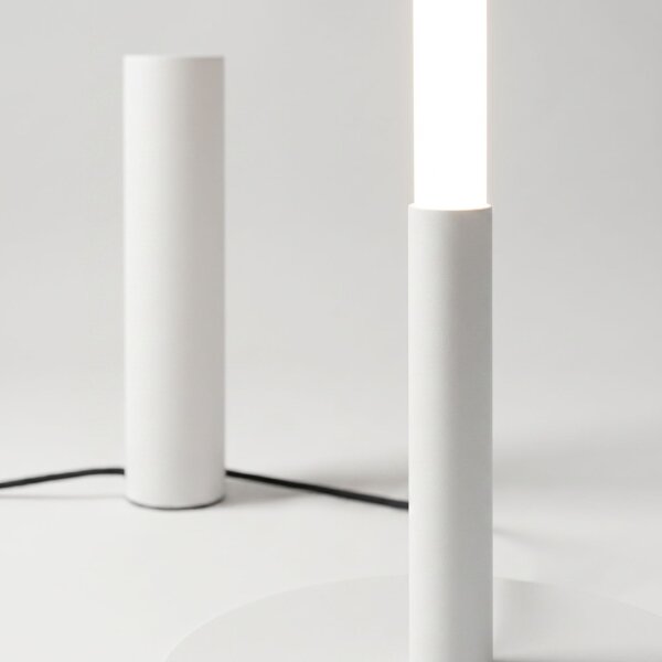 LED Stehleuchte dimmbar Push-DIM Weiß 4000K Ø3,5 cm