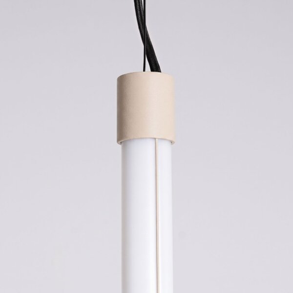 LED Pendelleuchte dimmbar Push-DIM Beige 4000K Ø3 cm