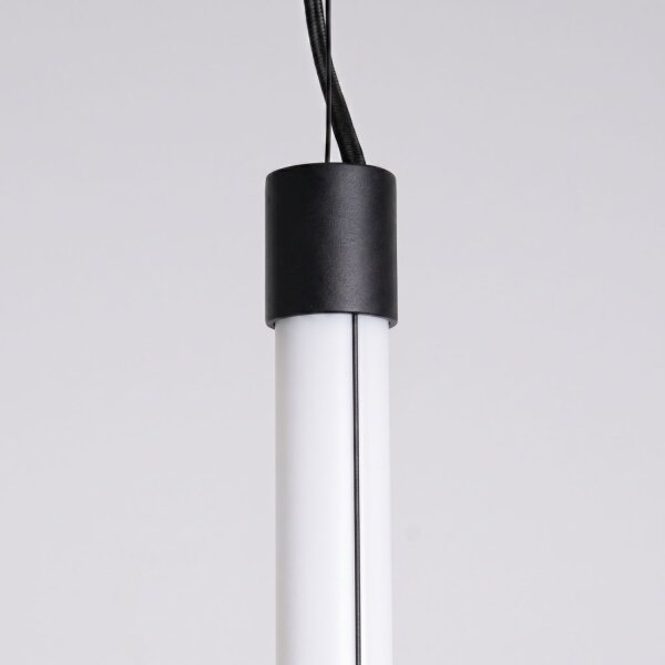 LED Hängelampe dimmbar Push-DIM Schwarz 4000K Ø3 cm